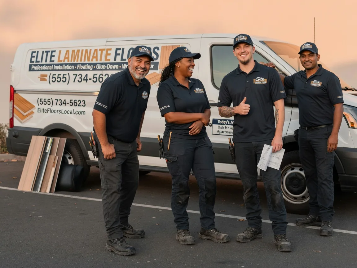 Laminate flooring installation company in New Park, PA